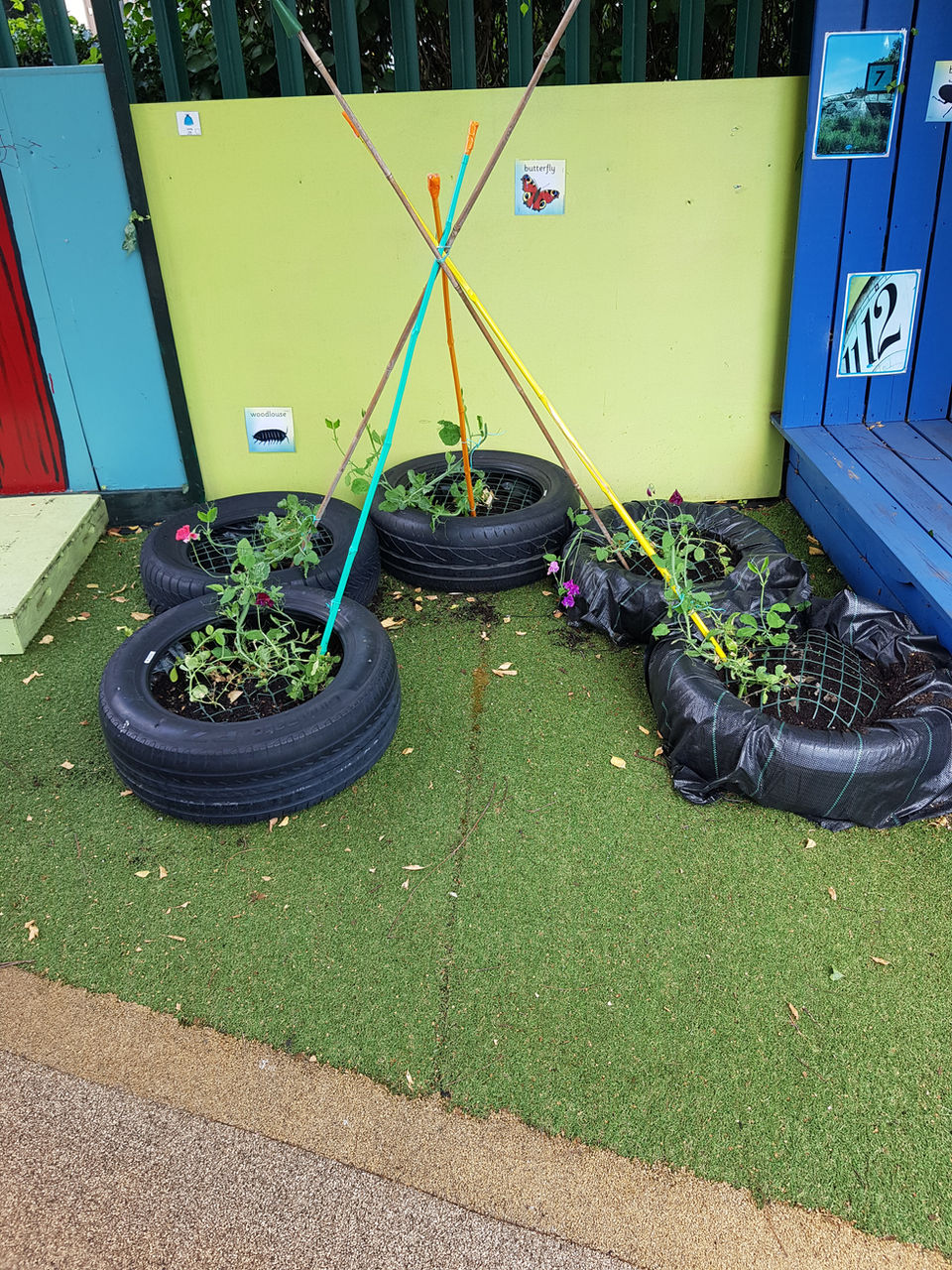 Children's work on display